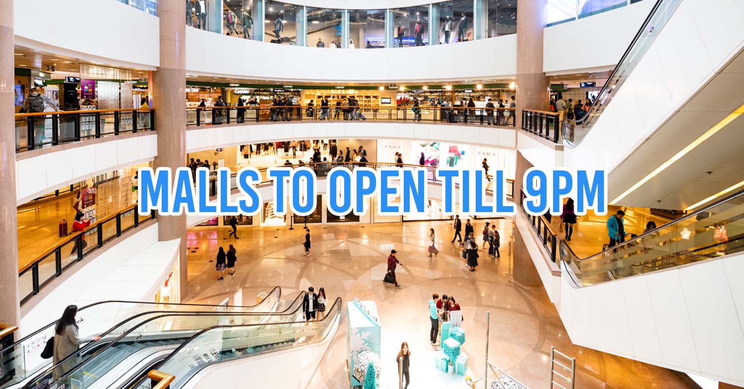 Malls Open Late