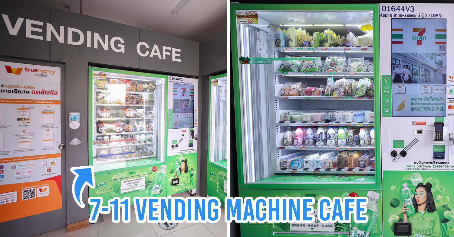 7-11 Vending Cafe in Thailand