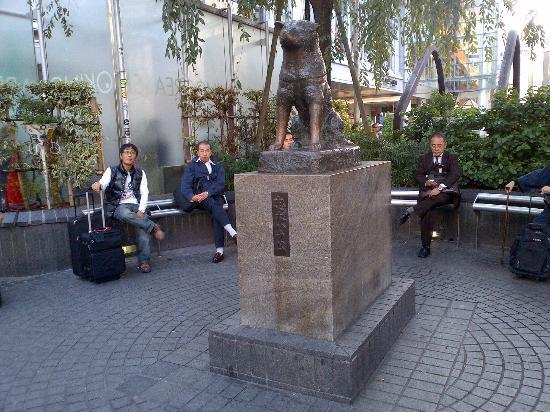 HachiCOVID Hachiko statue