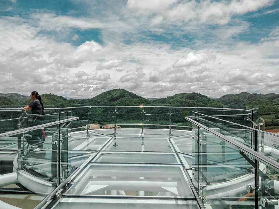 glass skywalk in Loei