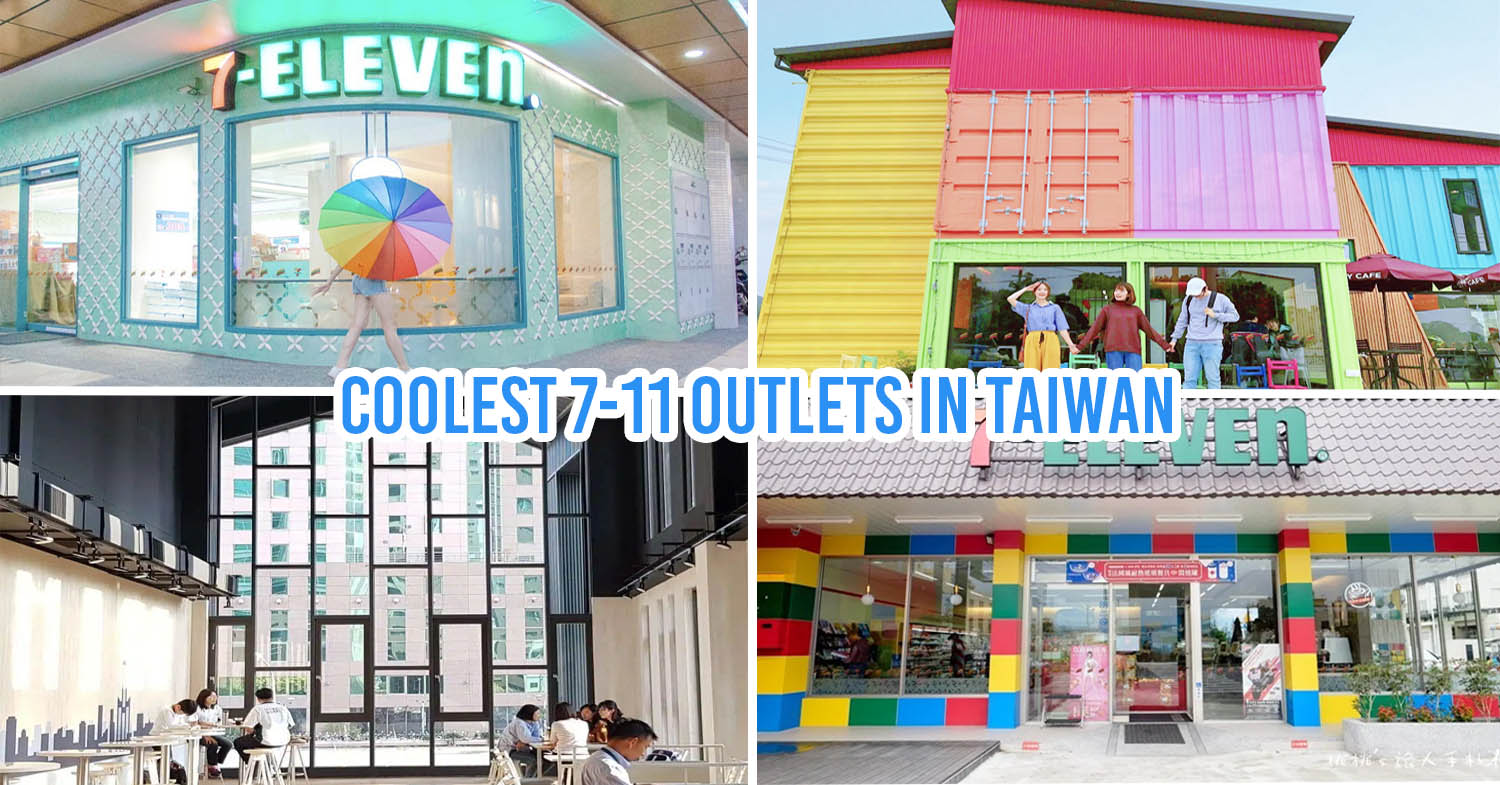 prettiest 7-11 outlets taiwan