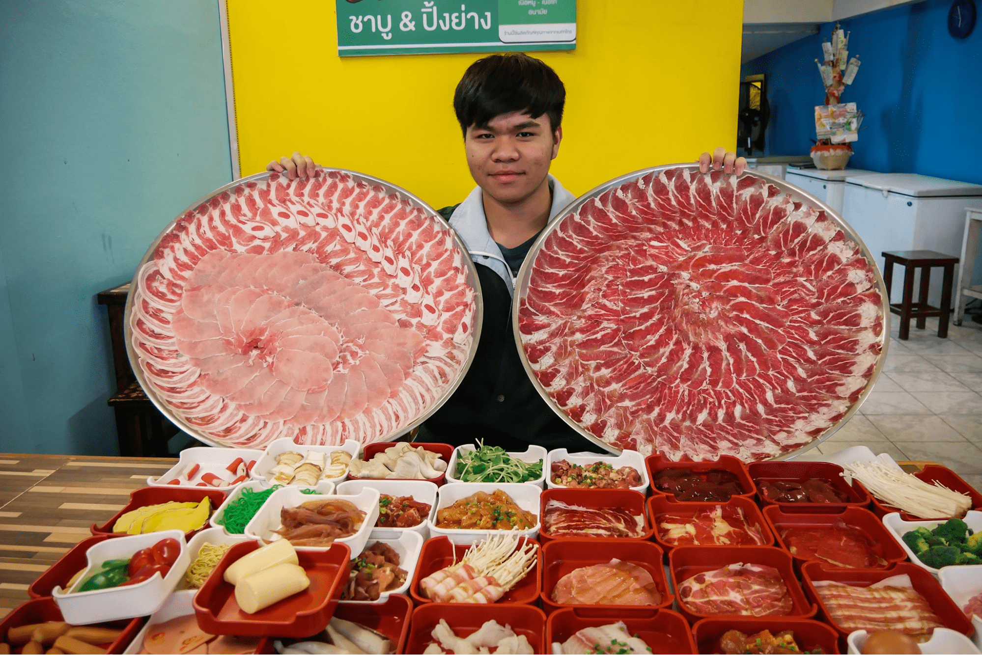 supersized food in Chiang Mai