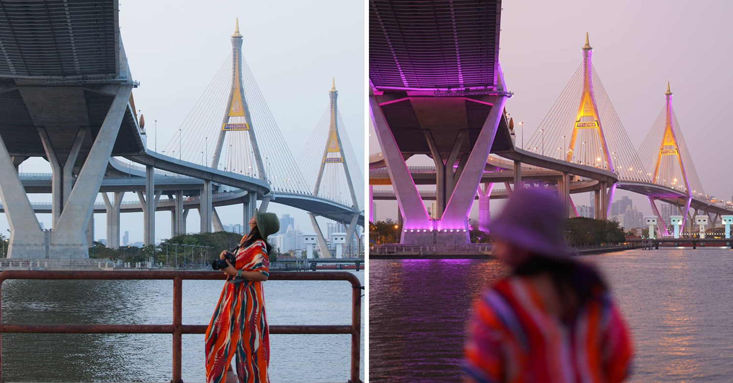 Beautiful bridges in Bangkok