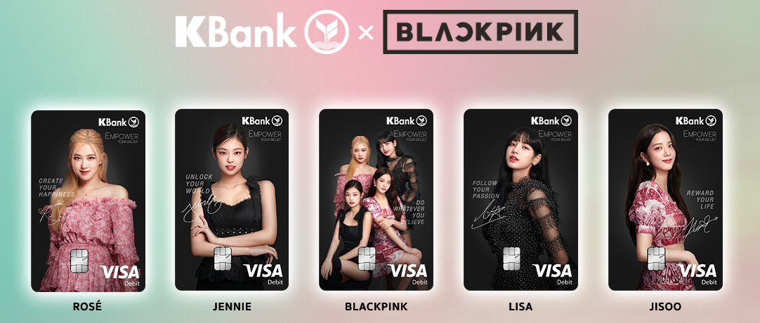 BLACKPINK Cards at KBank