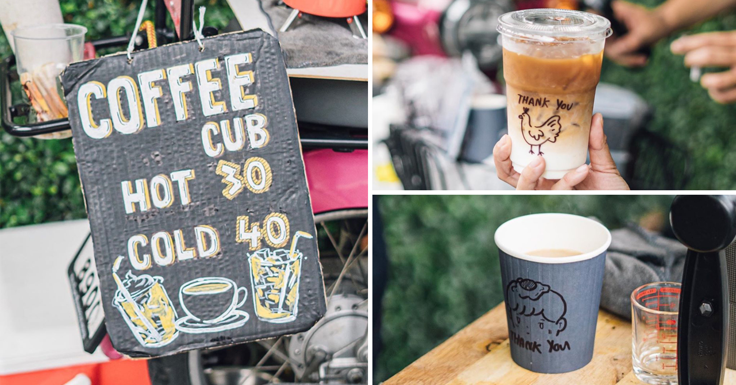 COFFEE CUB - Motorbike coffee stand