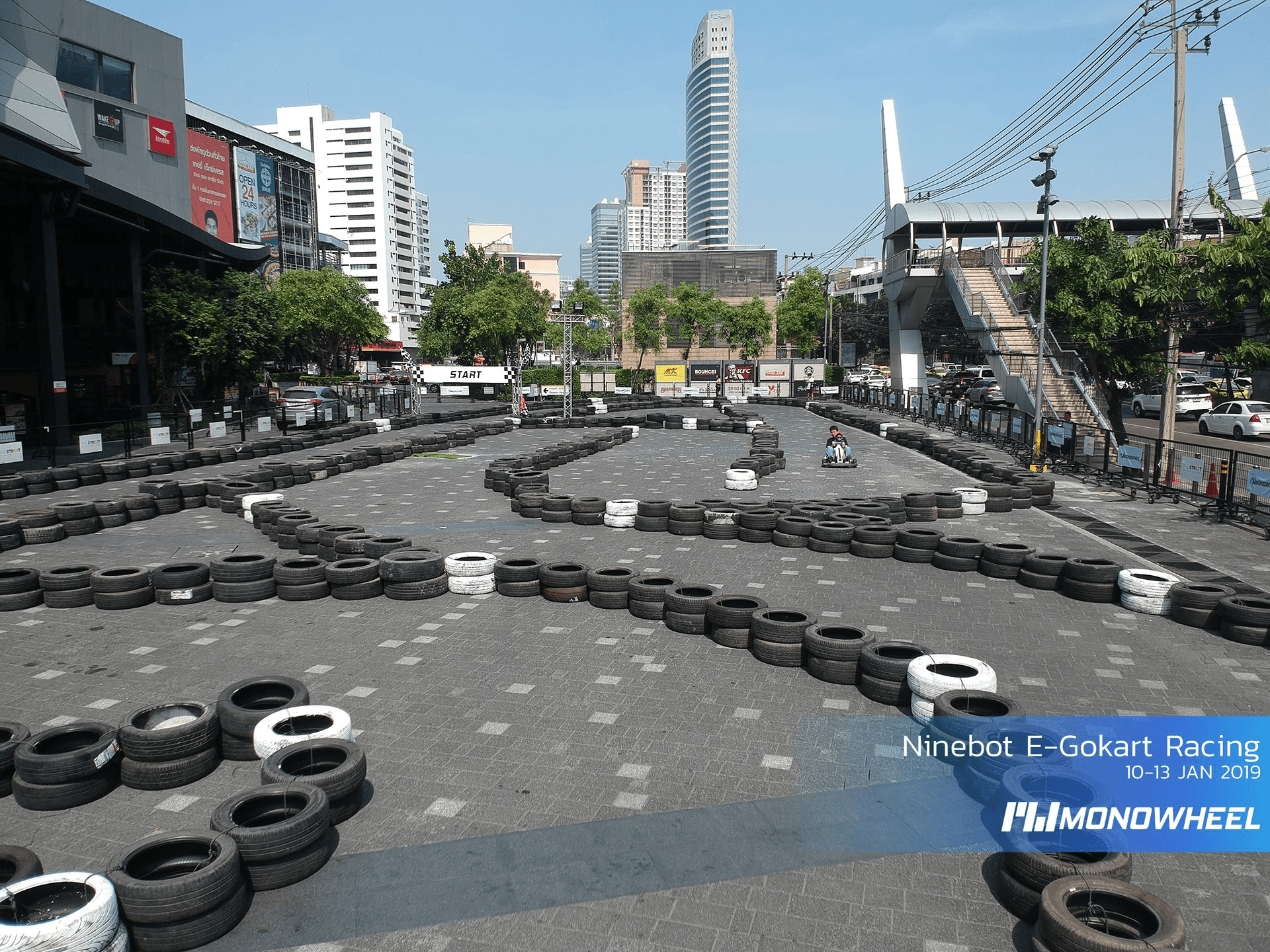 Go kart track in Bangkok