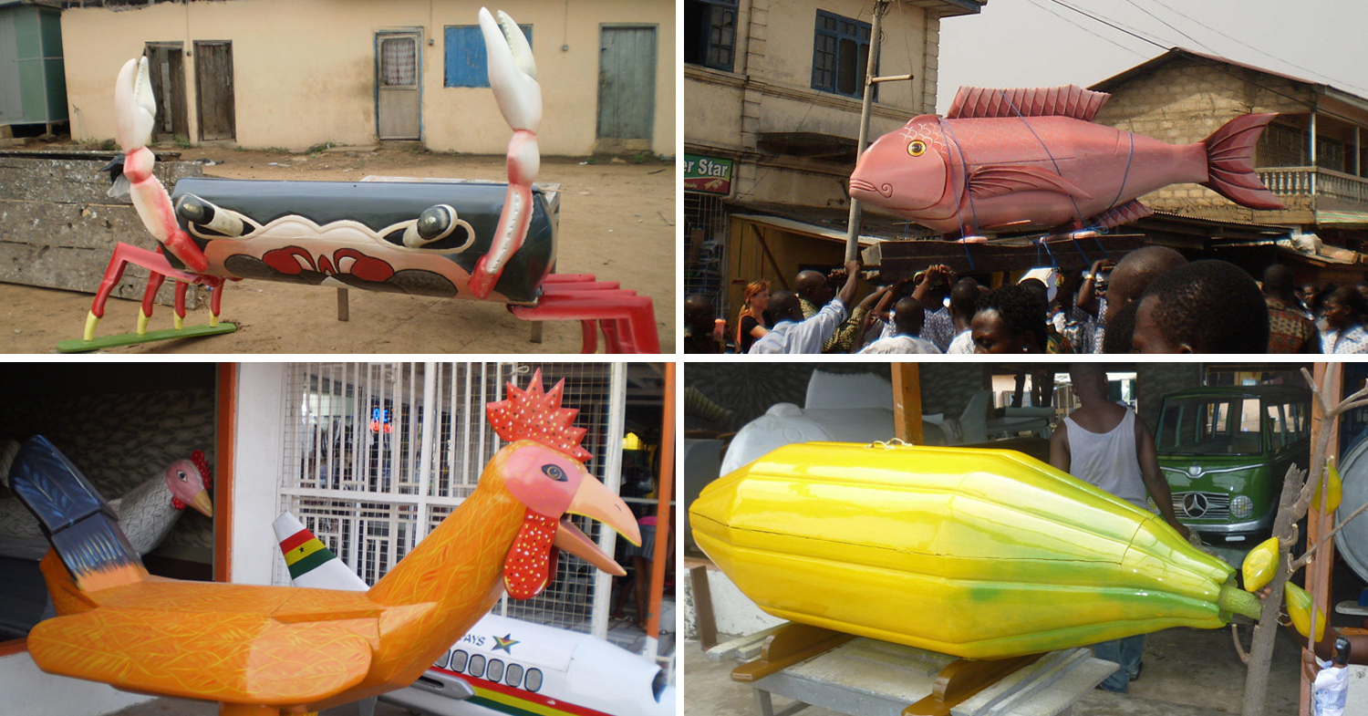 Quirky Coffins in Ghana