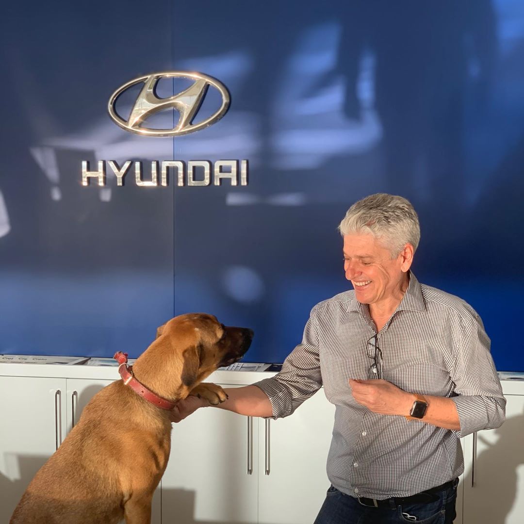 Tucson receptionist dog for Hyundai