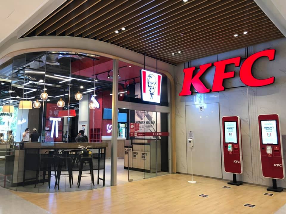 KFC with beer in Thailand