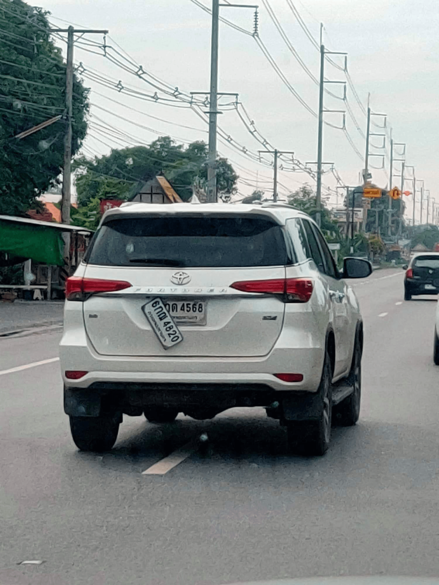 Suspicious car in Thailand
