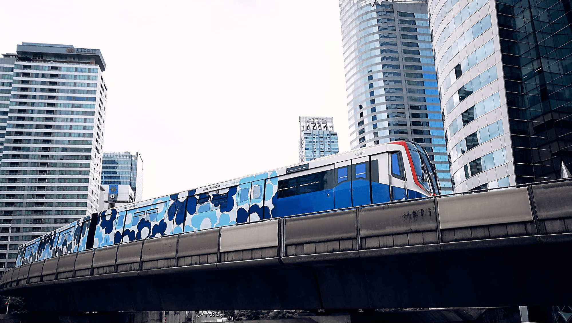 Marimekko Trains in Bangkok