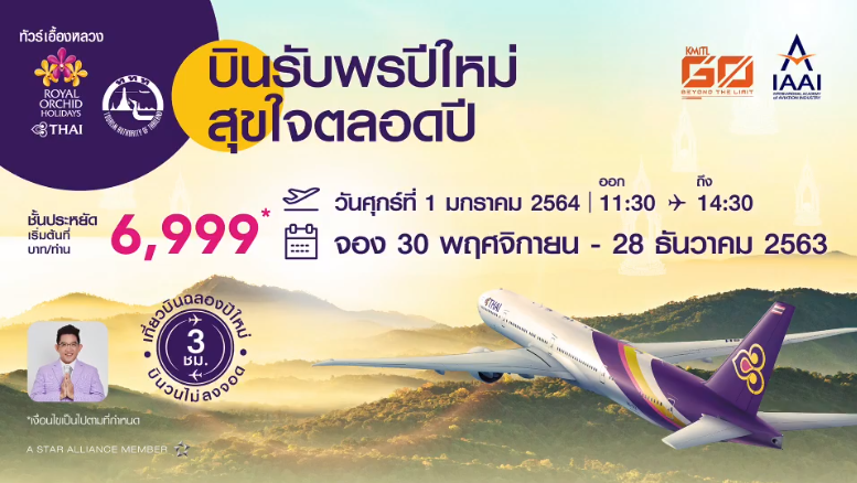Thai Airways Flight Route