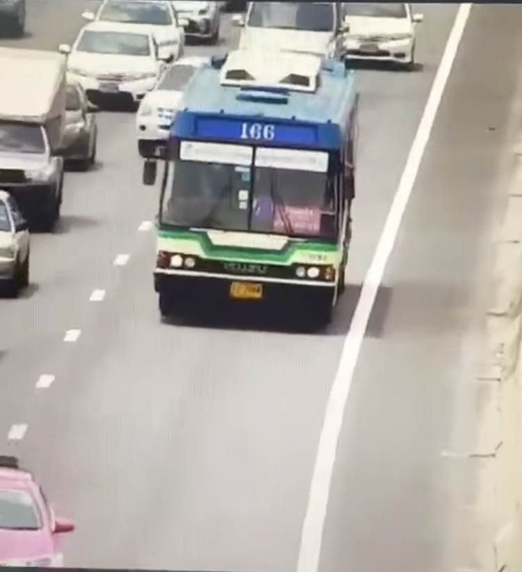Stranded Doggo Was Saved On An Expressway By A Bus 