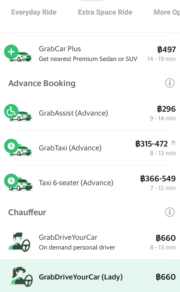 Grab Thailand Now Allows Users To Request Female Drivers For Women To Feel Safer When Commuting