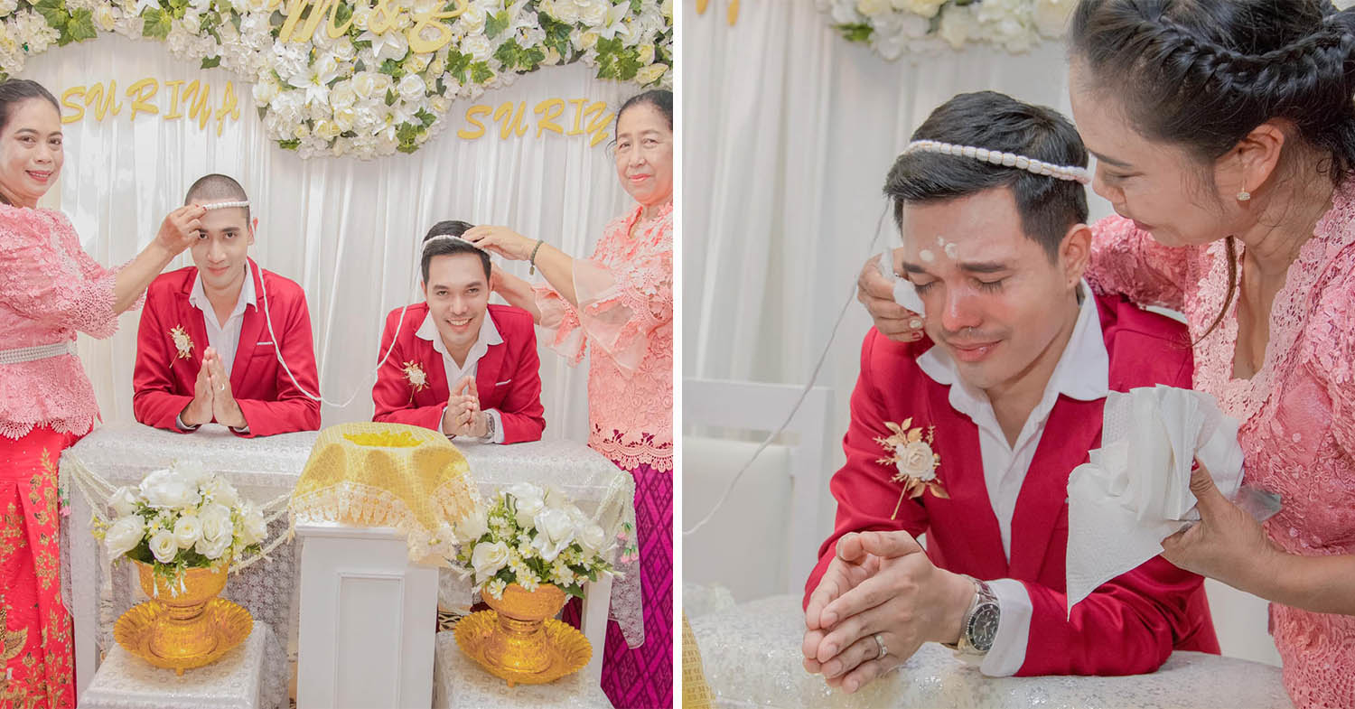 Thai Grandpa Attends Grandson’s Same-Sex Wedding Despite Initial Resistence Due To “Tradition”