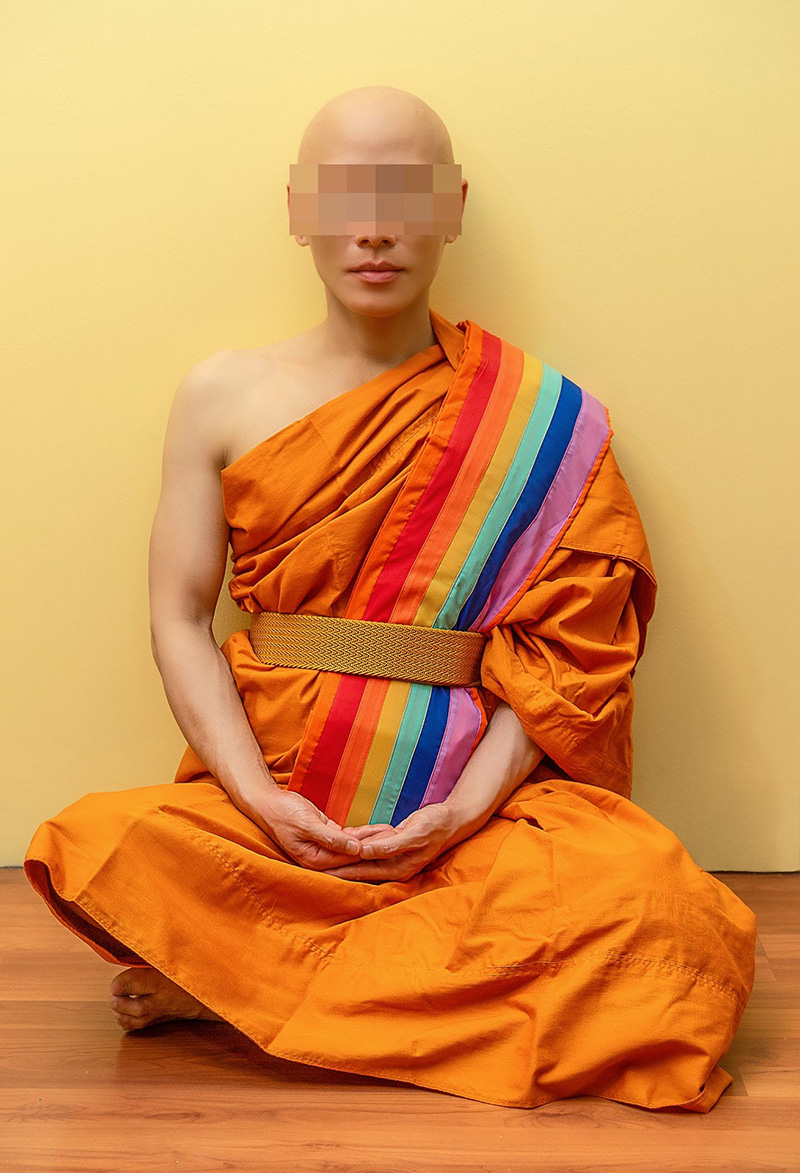 LGBTIQ+ Activist Dresses As A Monk, Advocates For Gender Inclusivity