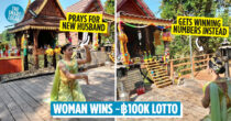 Thai Woman Prays For Good Husband, Wins ~฿100K Lottery Instead