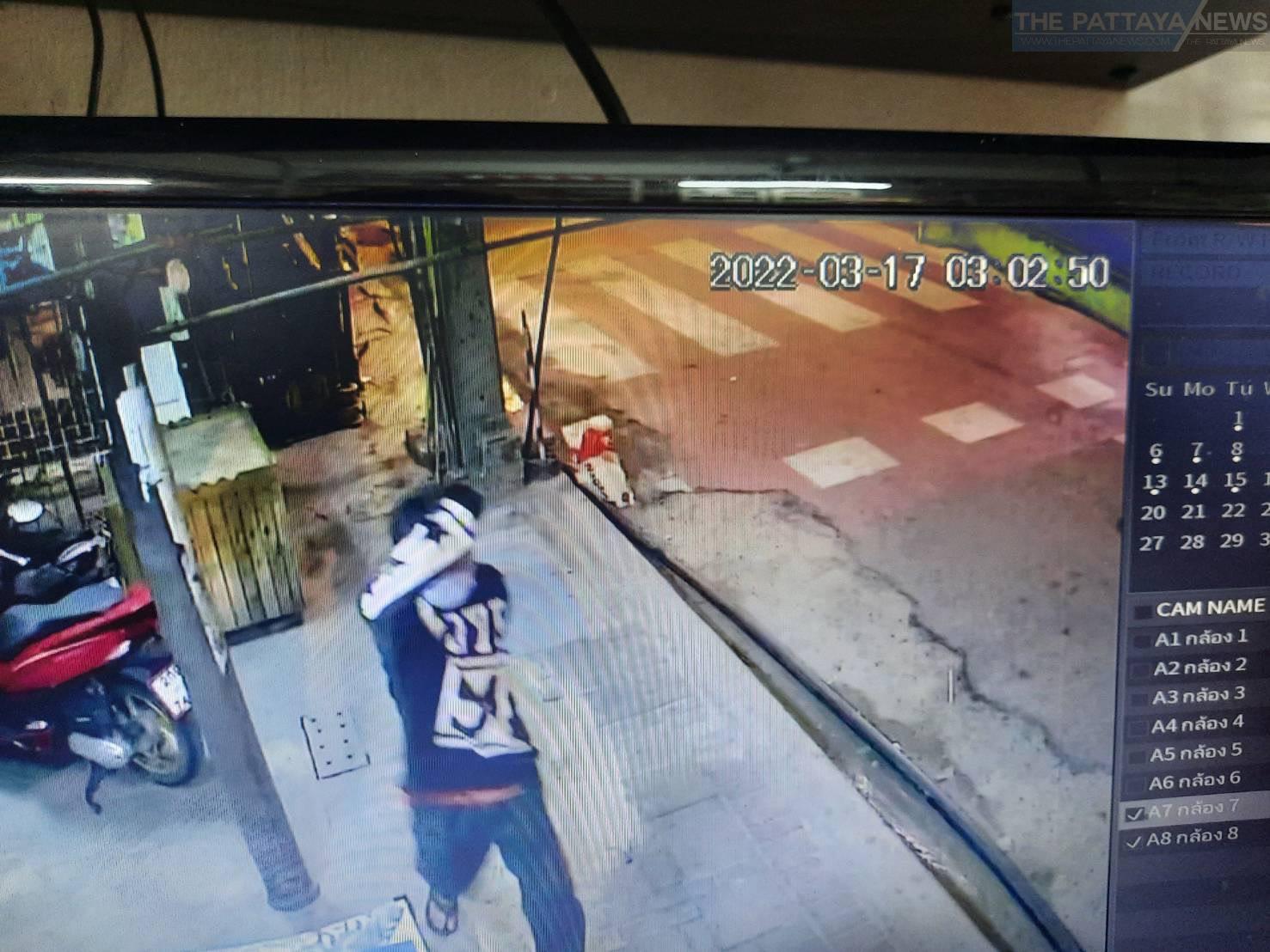 Pattaya Guesthouse Robbed Worker On Night Shift Falls Asleep