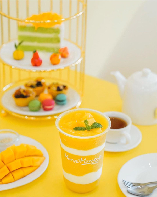 Mango Moment - Afternoon Tea Set.