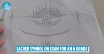 Thai Student Draws Sacred Symbol On Exam Papers To Help Himself Get An "A"