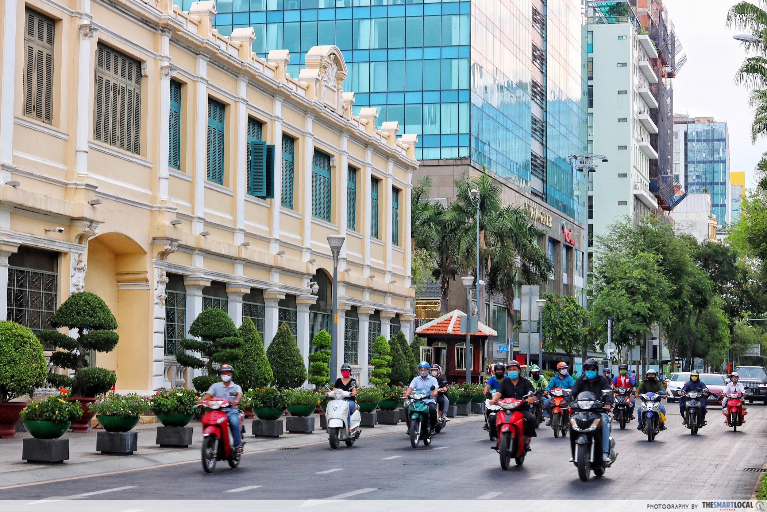 Saigon scooters