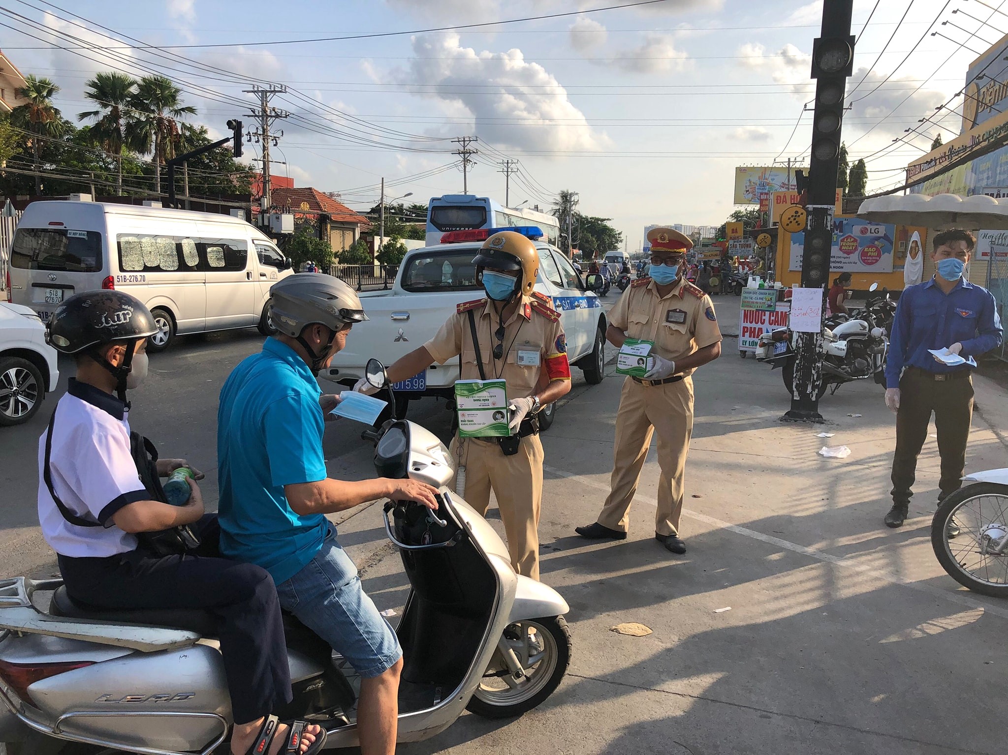 Vietnamese traffic police
