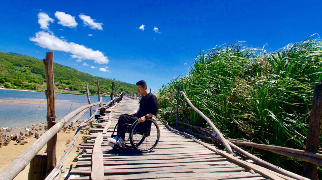 Disabled Vietnamese Man Travels Across The Country
