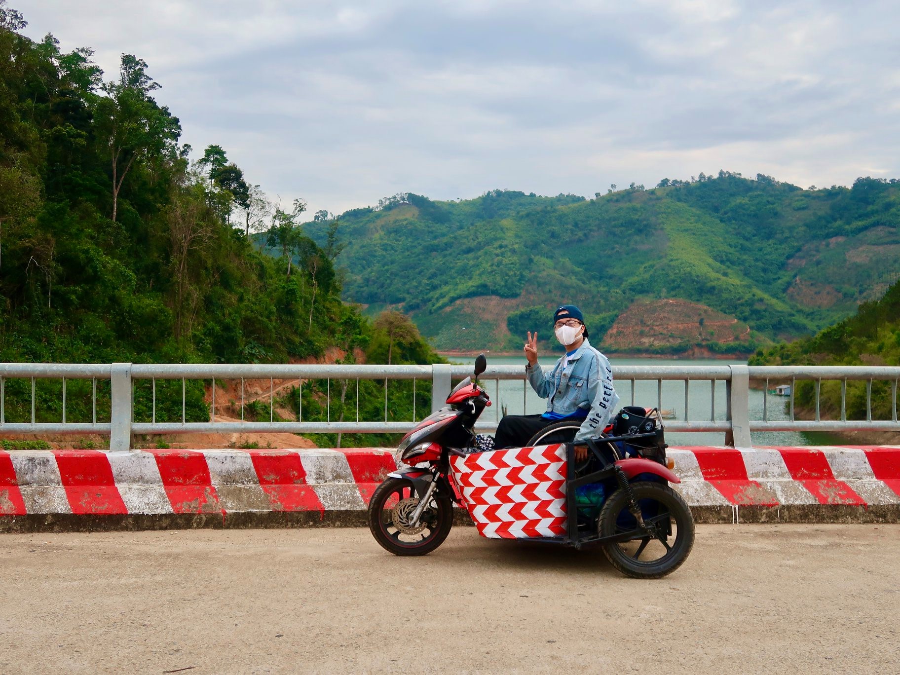 vietnamese man travels across country