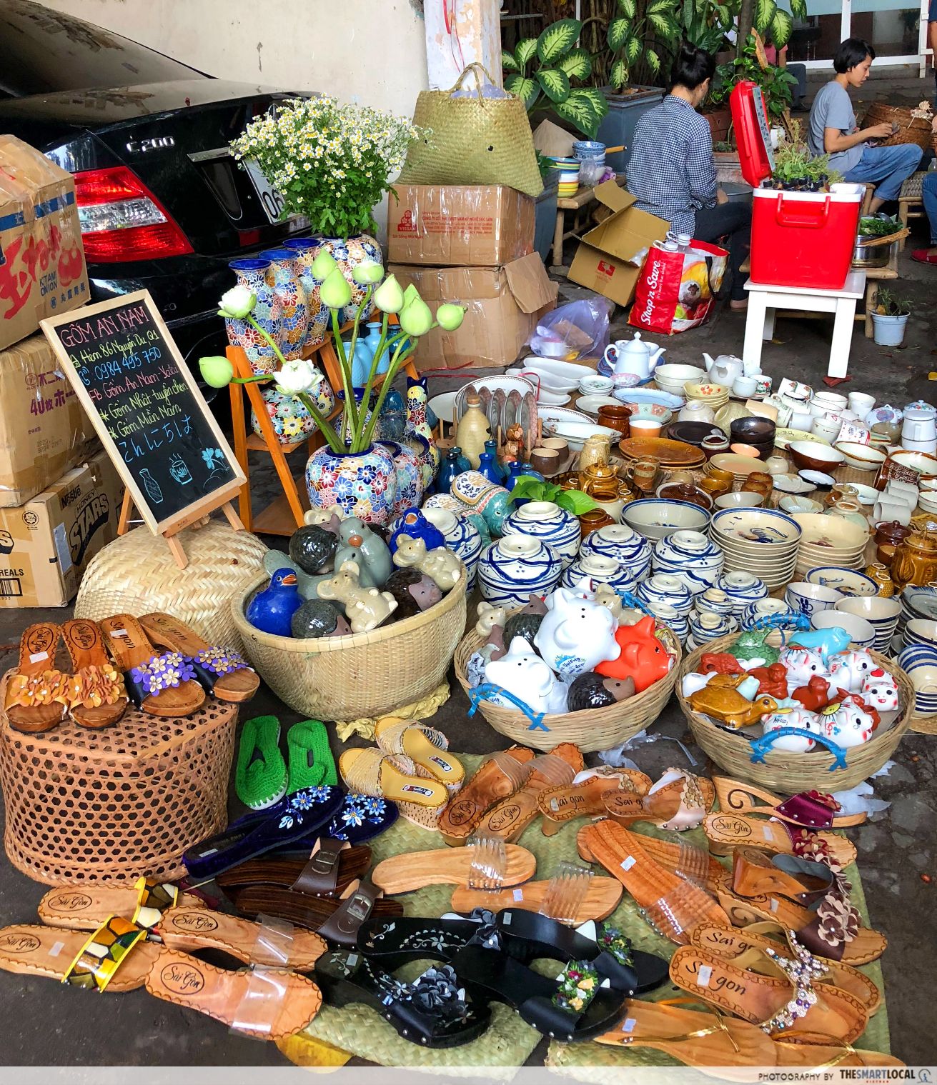 Vietnam flea market
