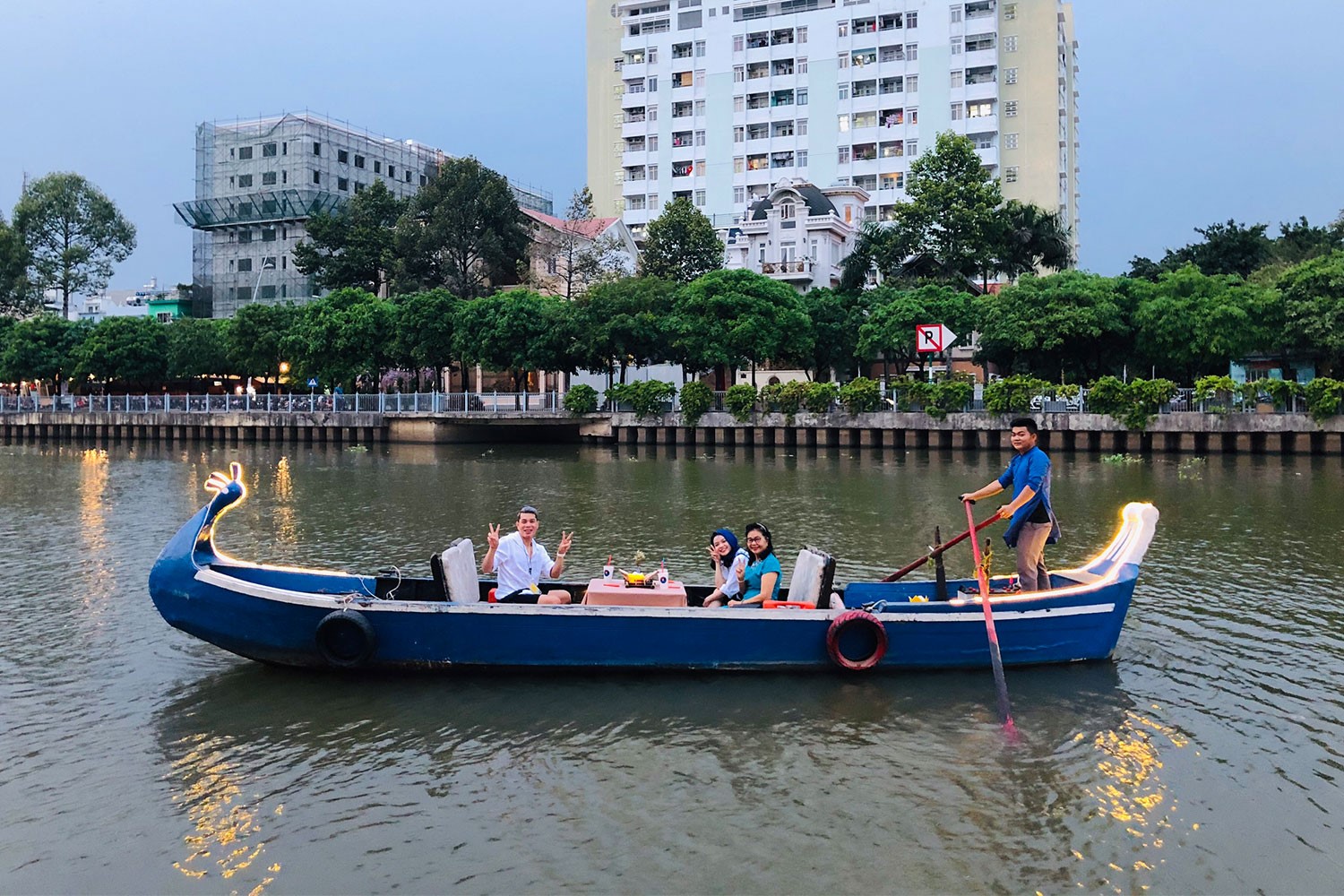 Saigon boat ride