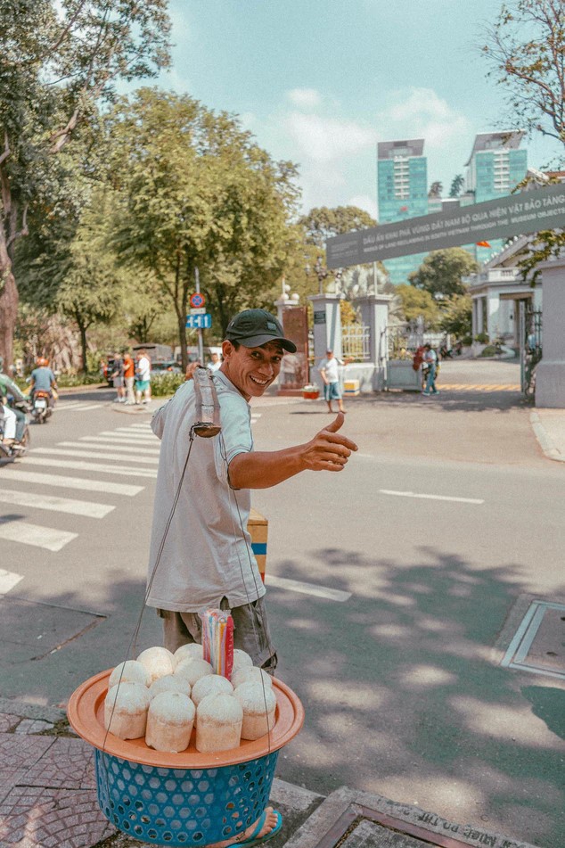 Vietnamese street vendor