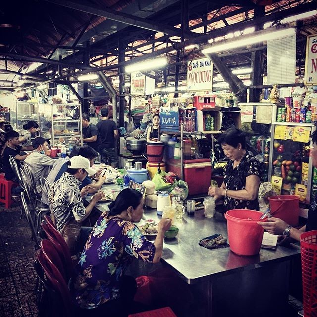 Saigon then and now_Binh Tay market