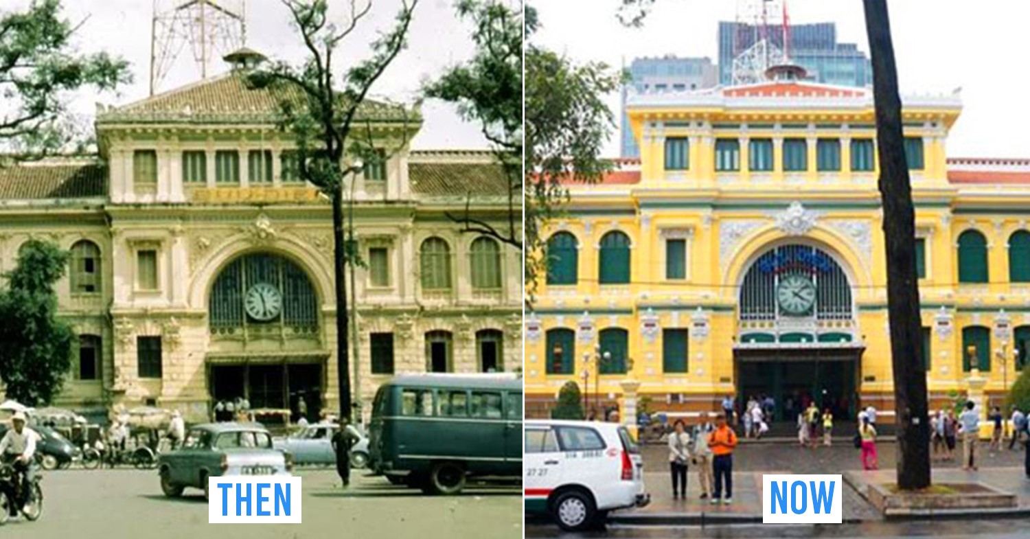 Saigon then & now_post office