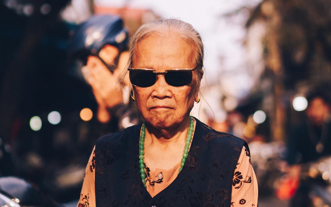 Vietnamese old woman