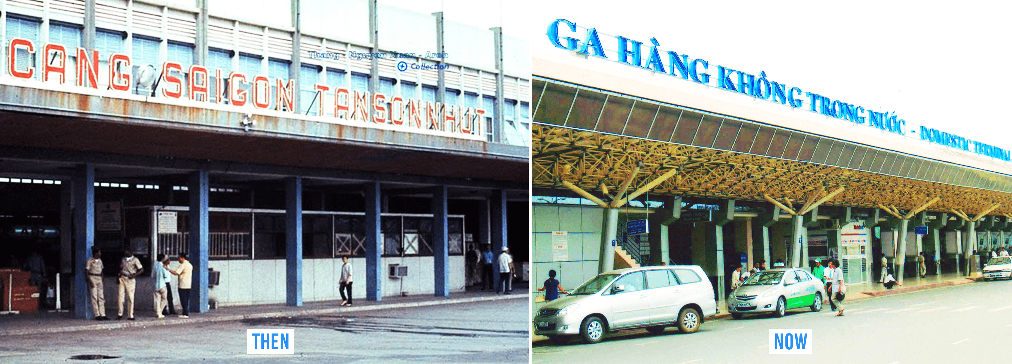 Saigon then and now_TSN airport