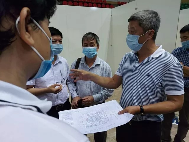 Da Nang makeshift hospital_in progress
