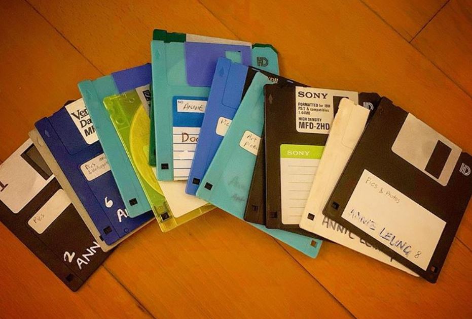90's keepsakes_floppy disks