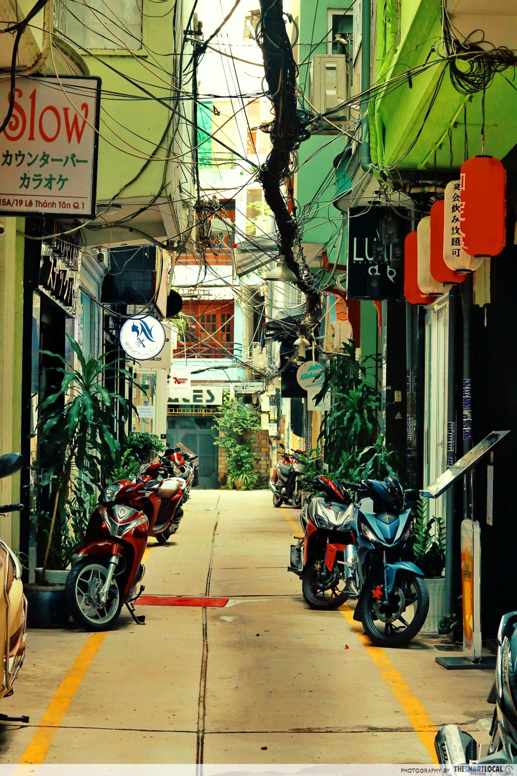 Japan Town Saigon by day