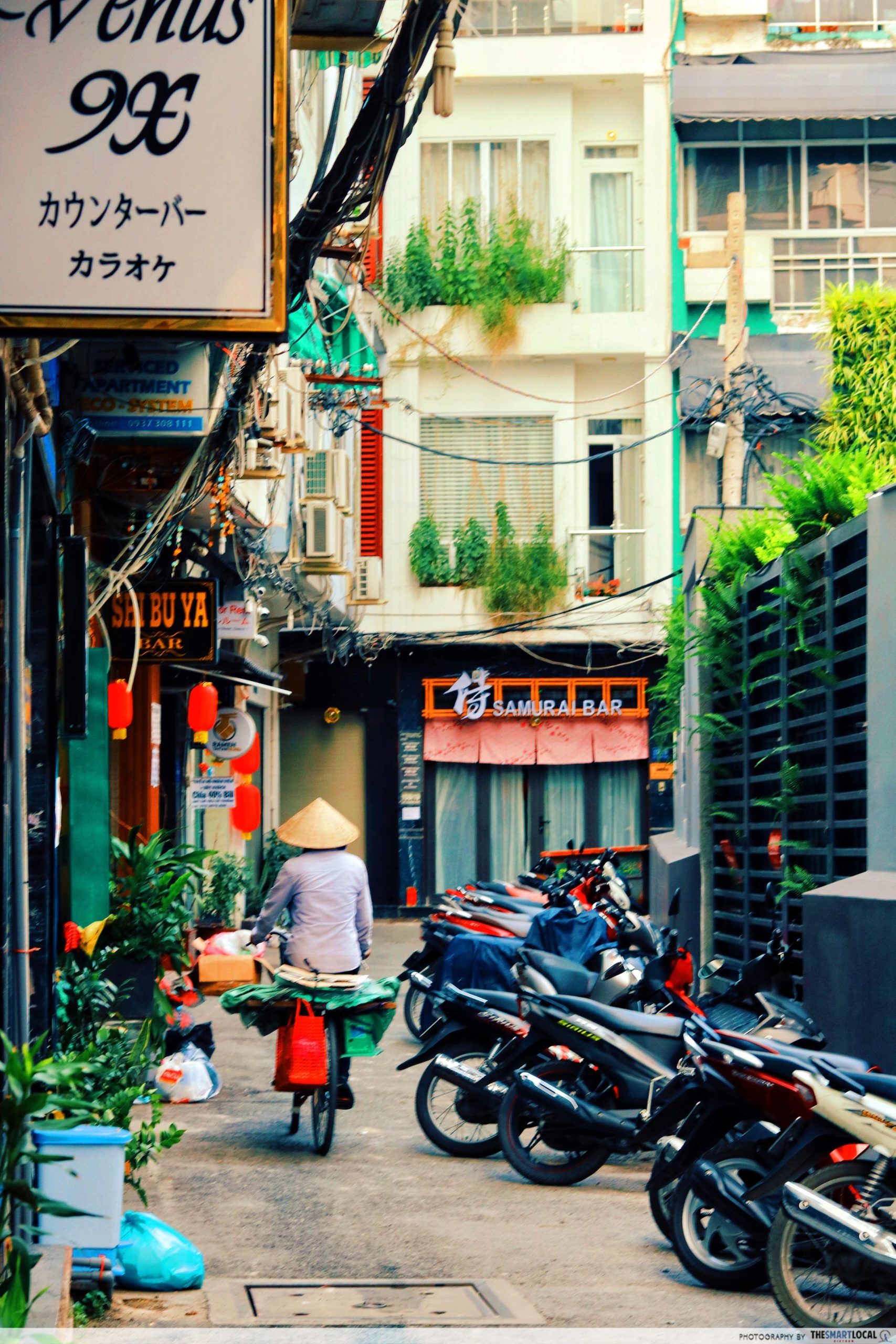 Japan Town Saigon by day