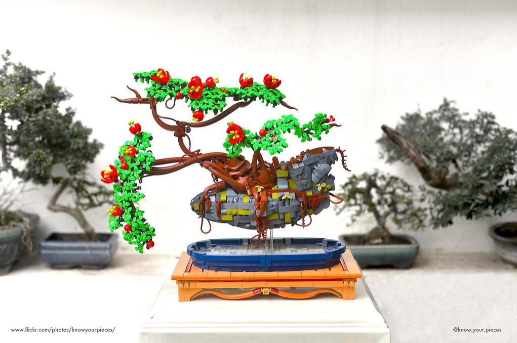 lego levitating bonsai