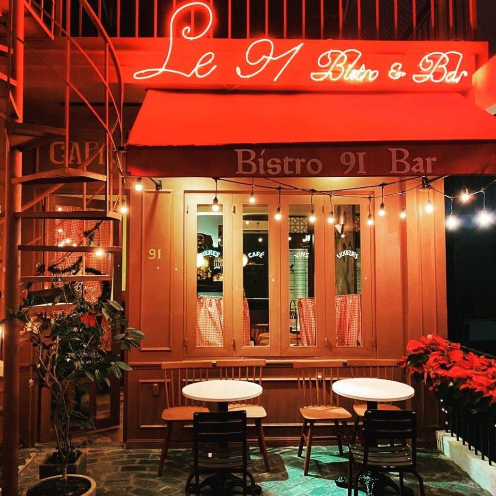Le 91 Bistro Is A New Saigon Café That Reminds Us Of "Emily In Paris"