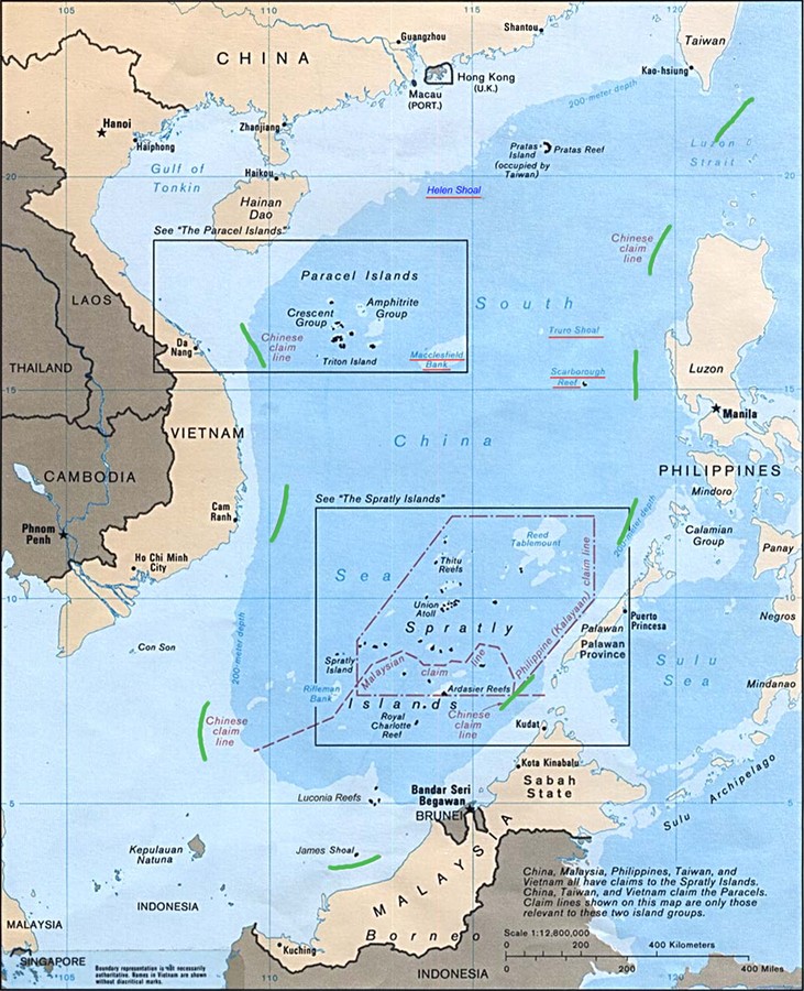 nine dash line south china sea