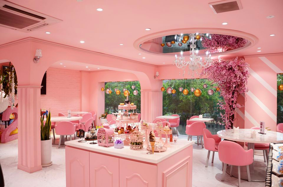 Saigon's Beau Tea Café Is Bathed In Pink For High Teas Fit For Princesses