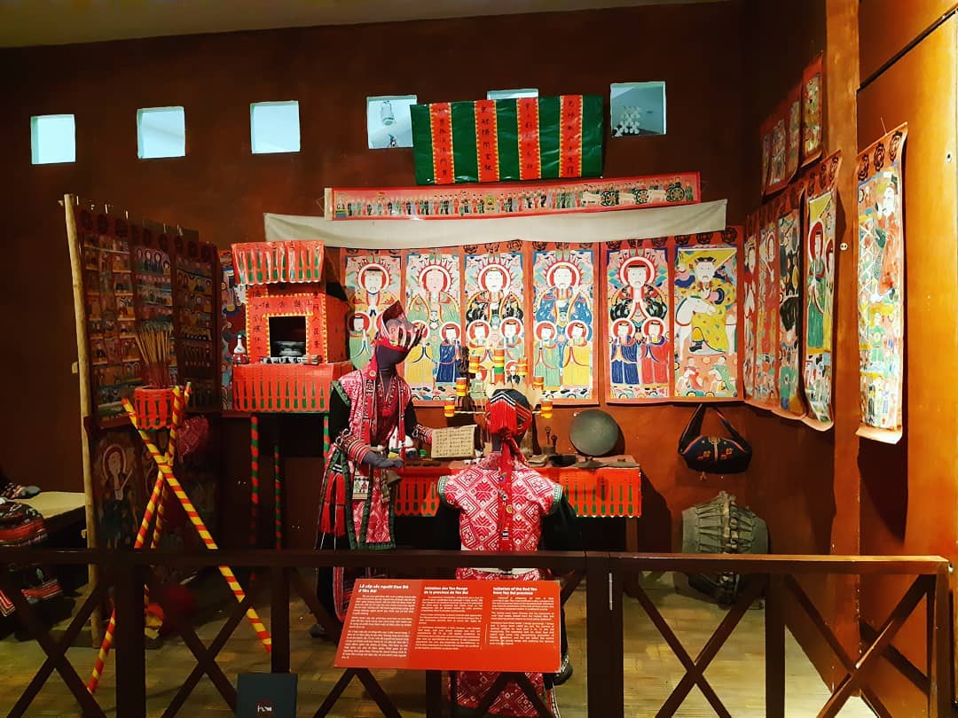 hanoi ethnology museum - indoor exhibits