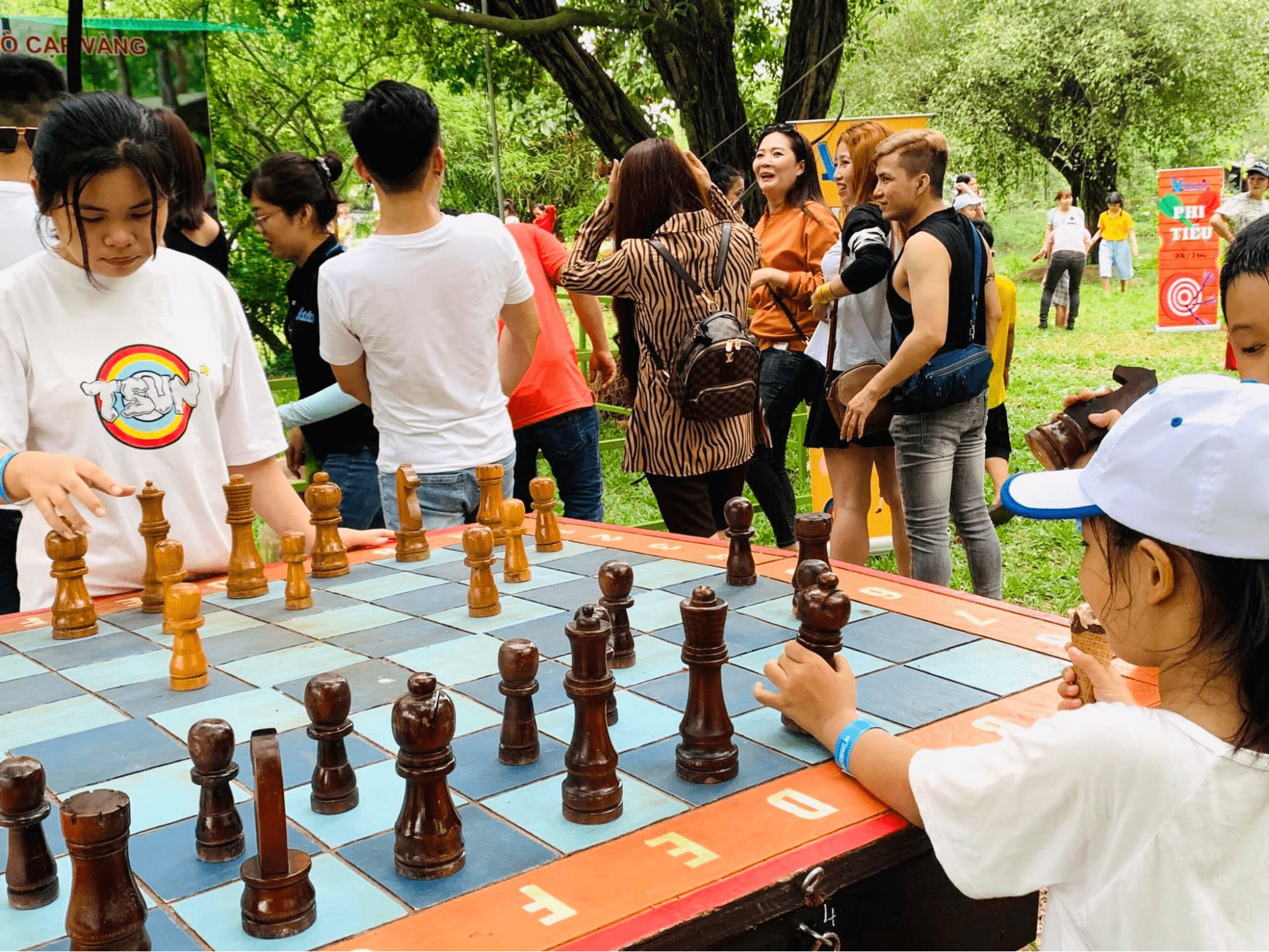 Things to do at Bò Cạp Vàng Ecological Park - Giant chess board