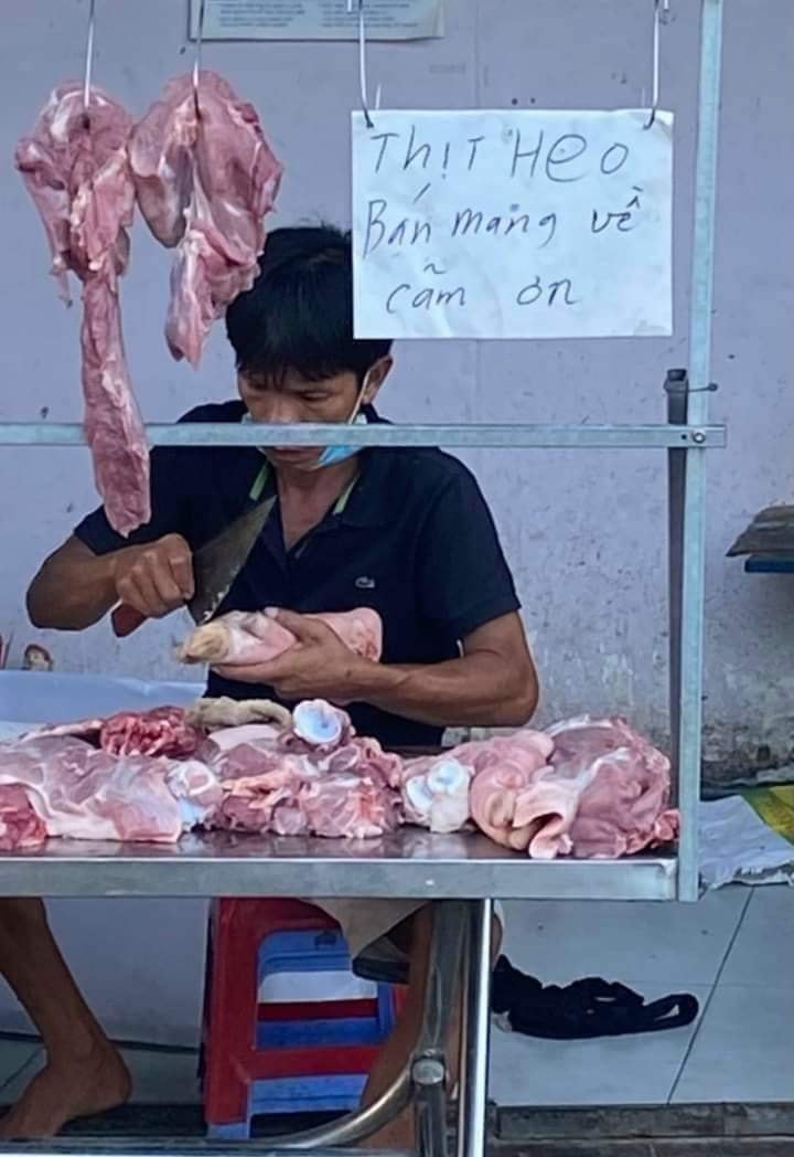 butcher takeaway sign