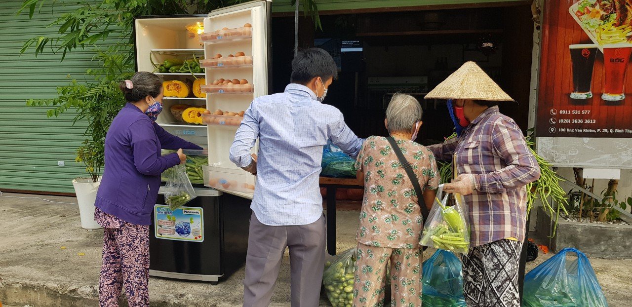 Saigon public fridge
