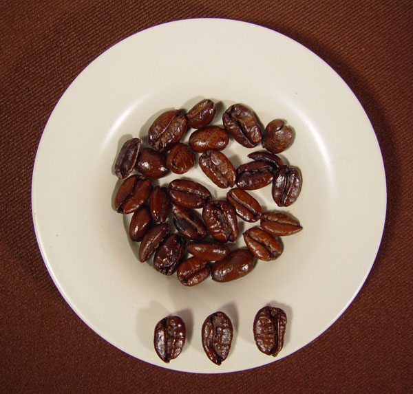 Liberica coffee beans