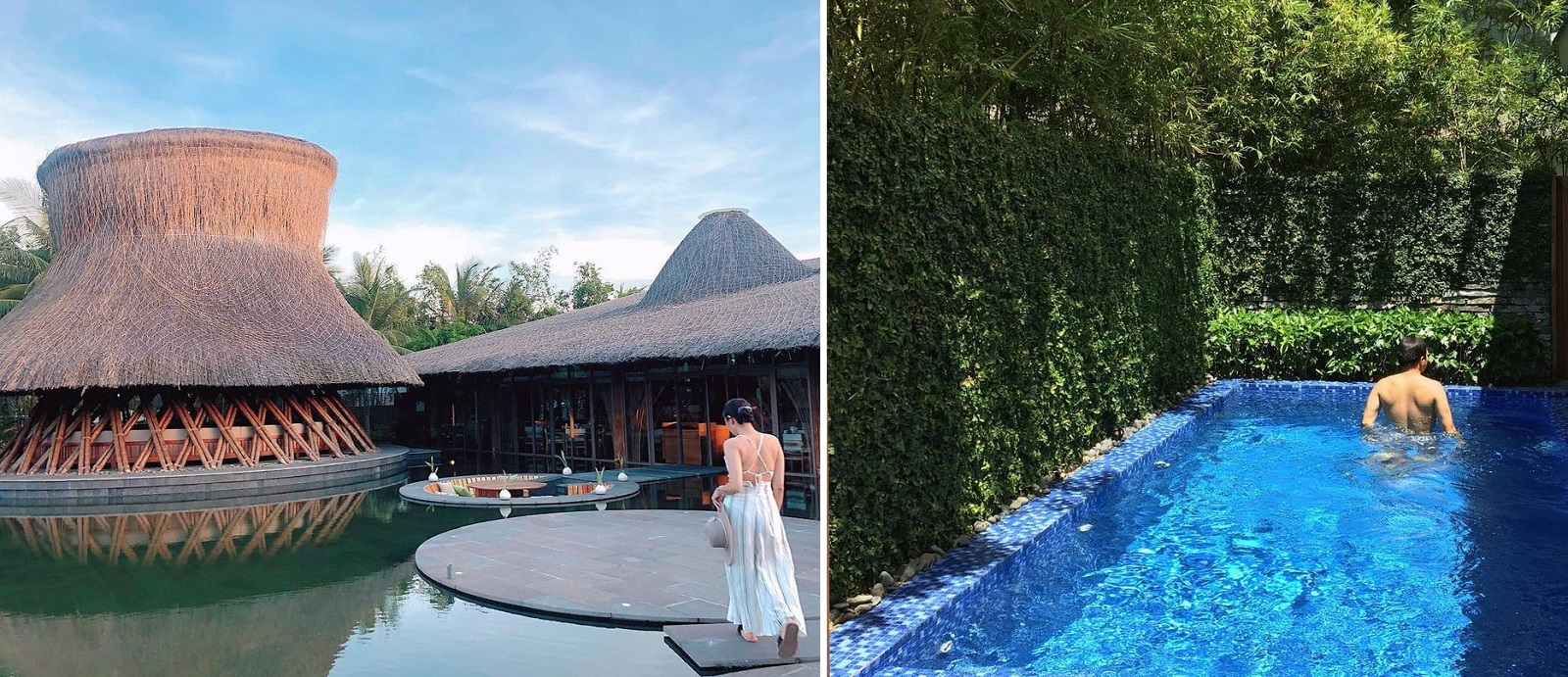 danang hotels - naman retreat pool and grounds
