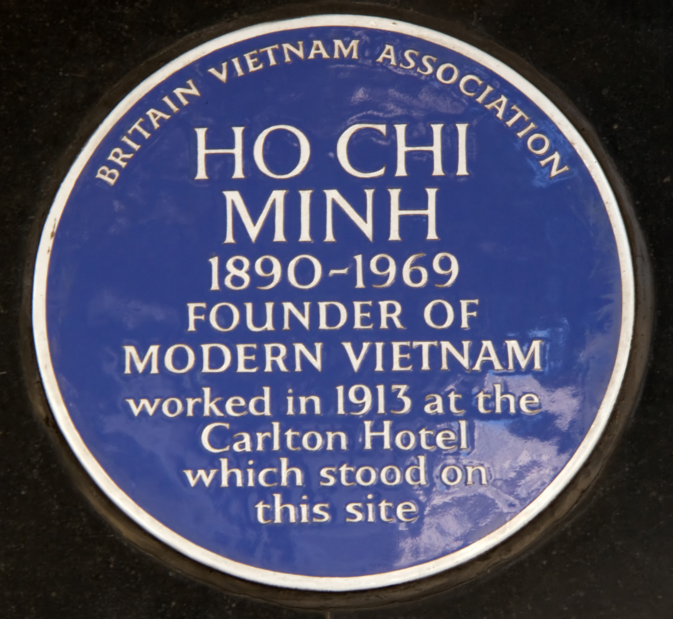 Ho Chi Minh plaque London